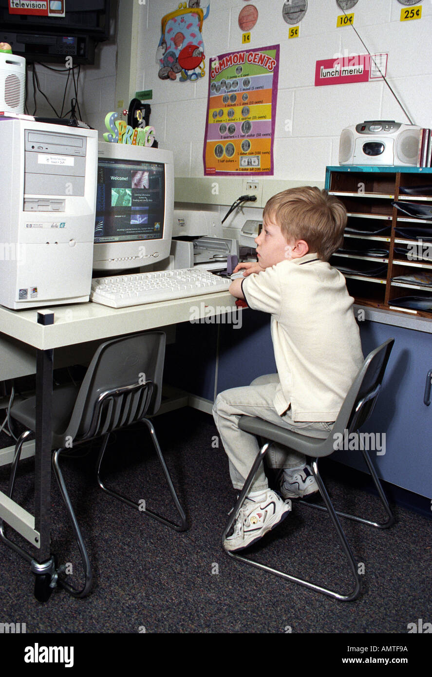 pinderloy 1 st grade Economic concept taught TRADING one kid trades a pencil for food  Stock Photo - Alamy