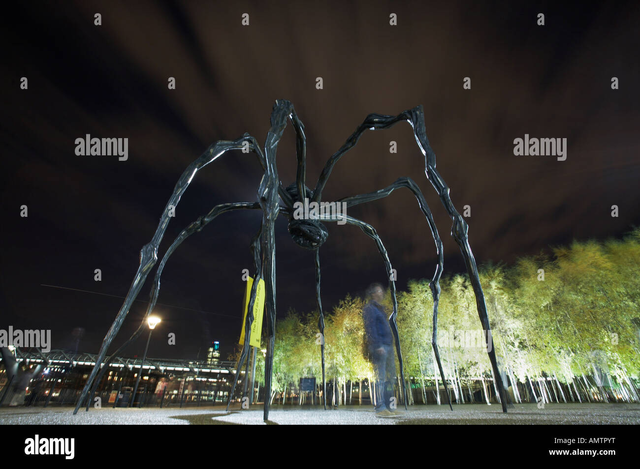 Louise Bourgeois Spider Sculpture at Tate Modern in London England UK Stock Photo