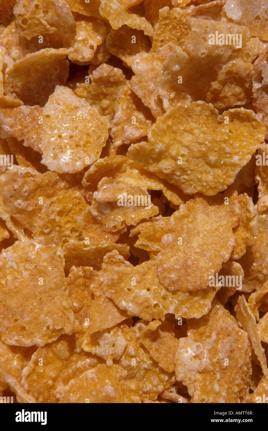 Corn Flakes Sugar Coated Stock Photo Alamy
