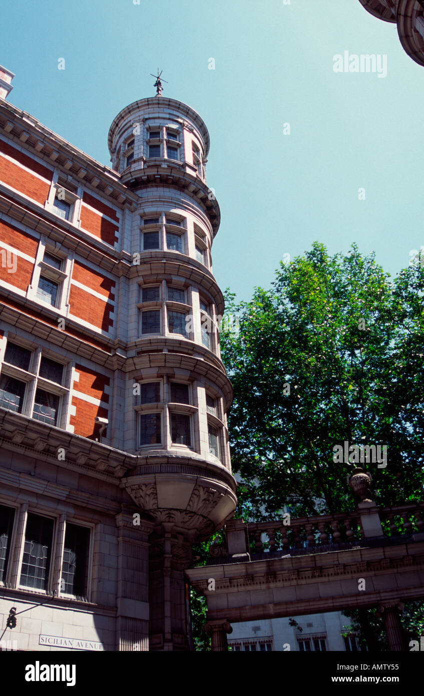 Sicilian Avenue, Holborn, London, WC1, England UK Stock Photo Alamy