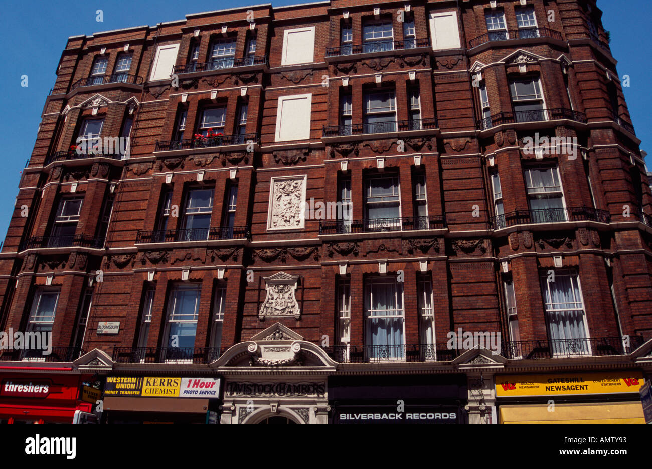 Tavistock Chambers Bloomsbury Way London WC2 England UK Stock Photo tavistock-chambers-bloomsbury-way-london-wc2-england-uk-stock-photo