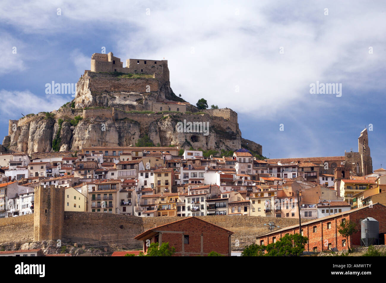 Walled village of Morella and ruins of Castillo de Morella, Castellon