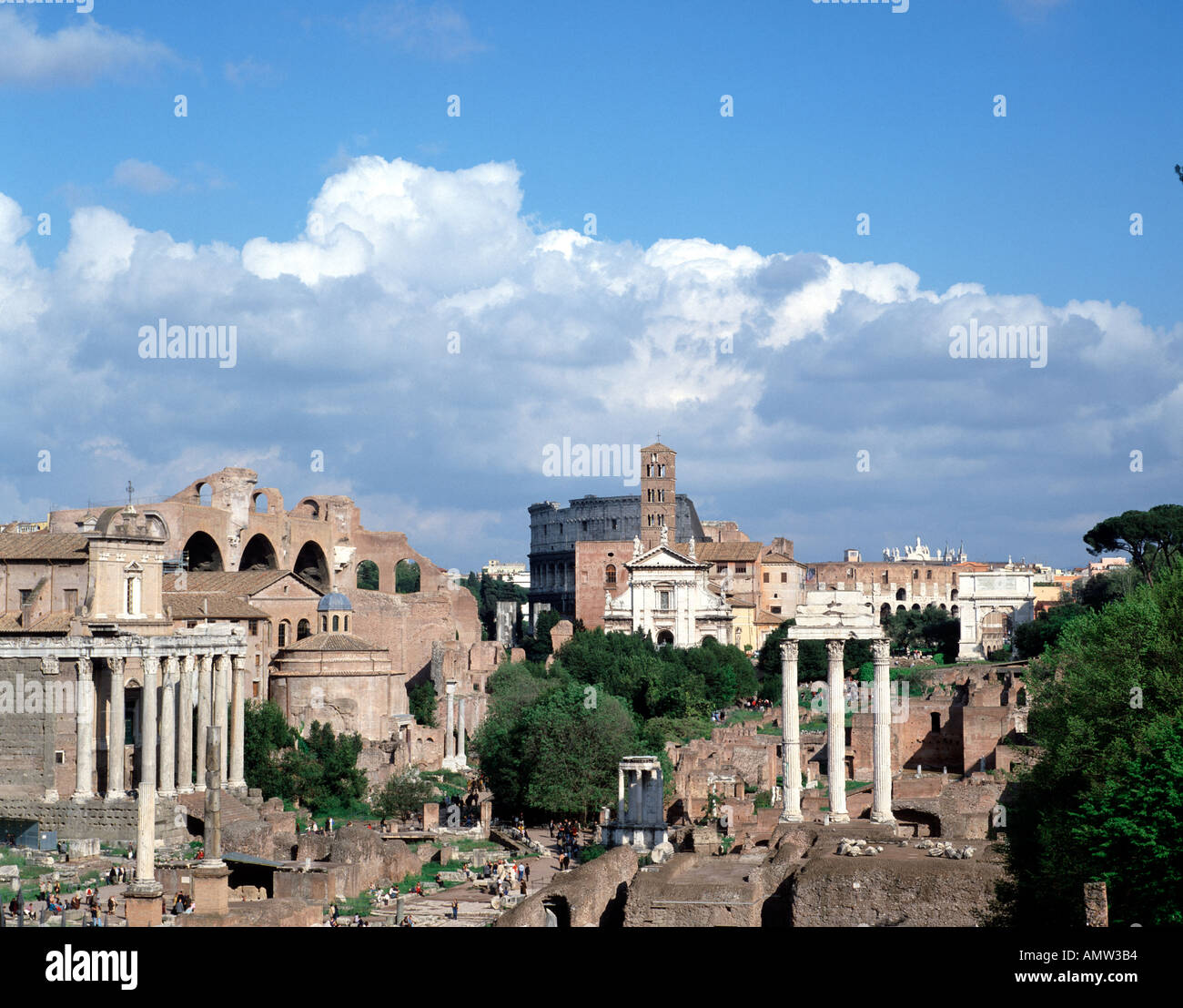 The forum ancient rome hi-res stock photography and images - Alamy