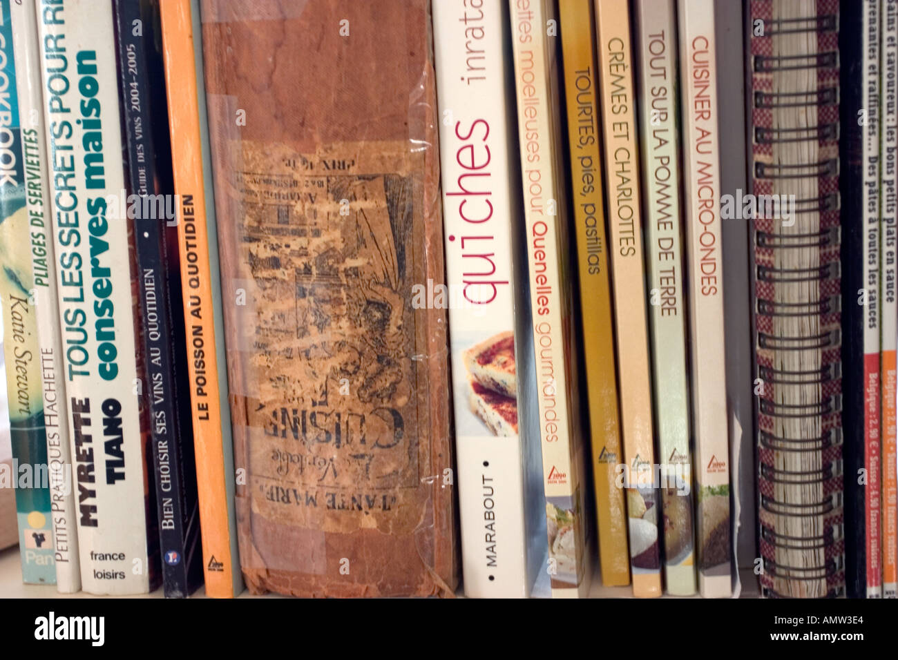 french cook recipe books france Stock Photo Alamy