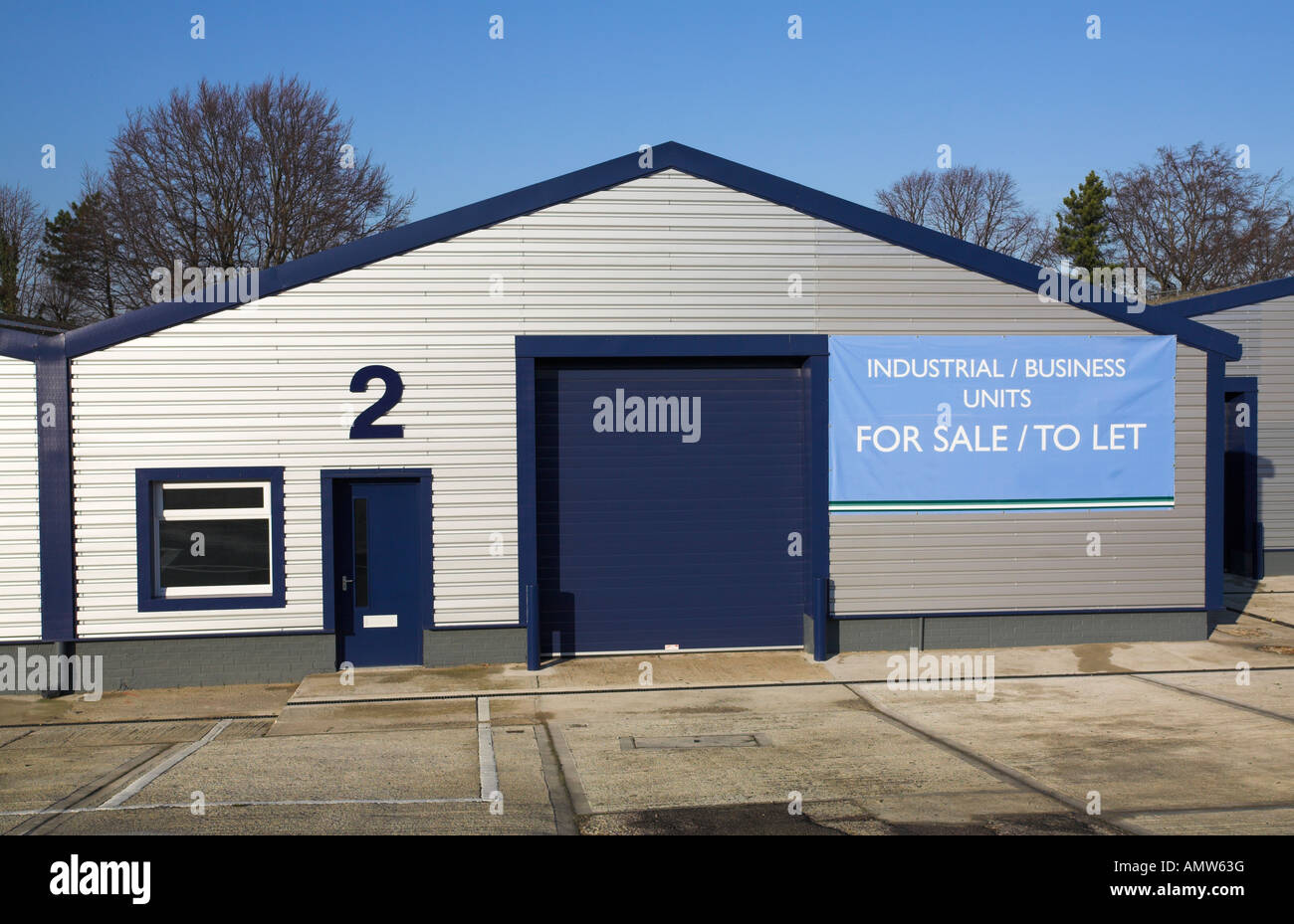 Industrial Business Unit For Sale Or To Let Stock Photo 15340227