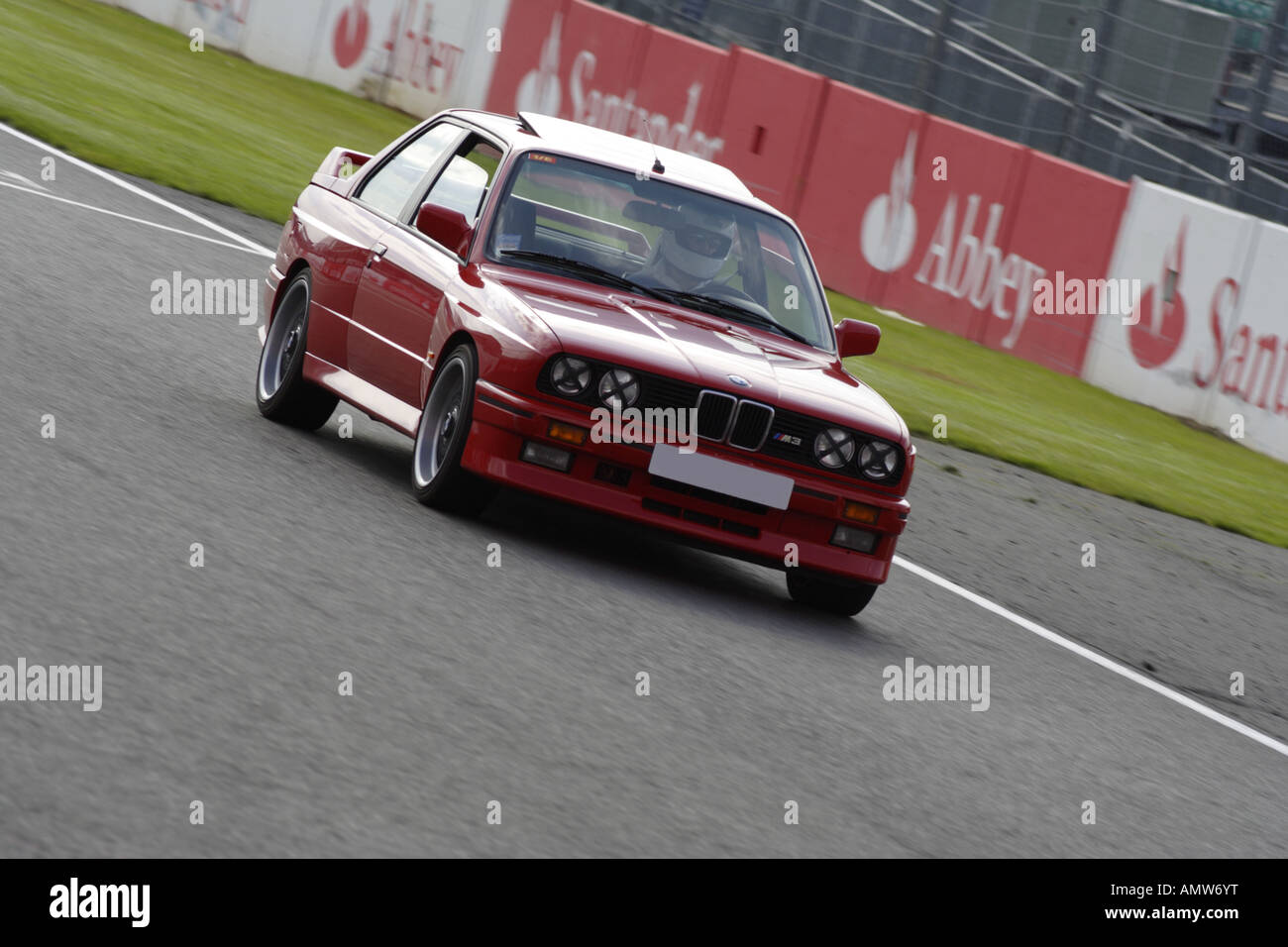 Red BMW at Track Day Stock Photo - Alamy