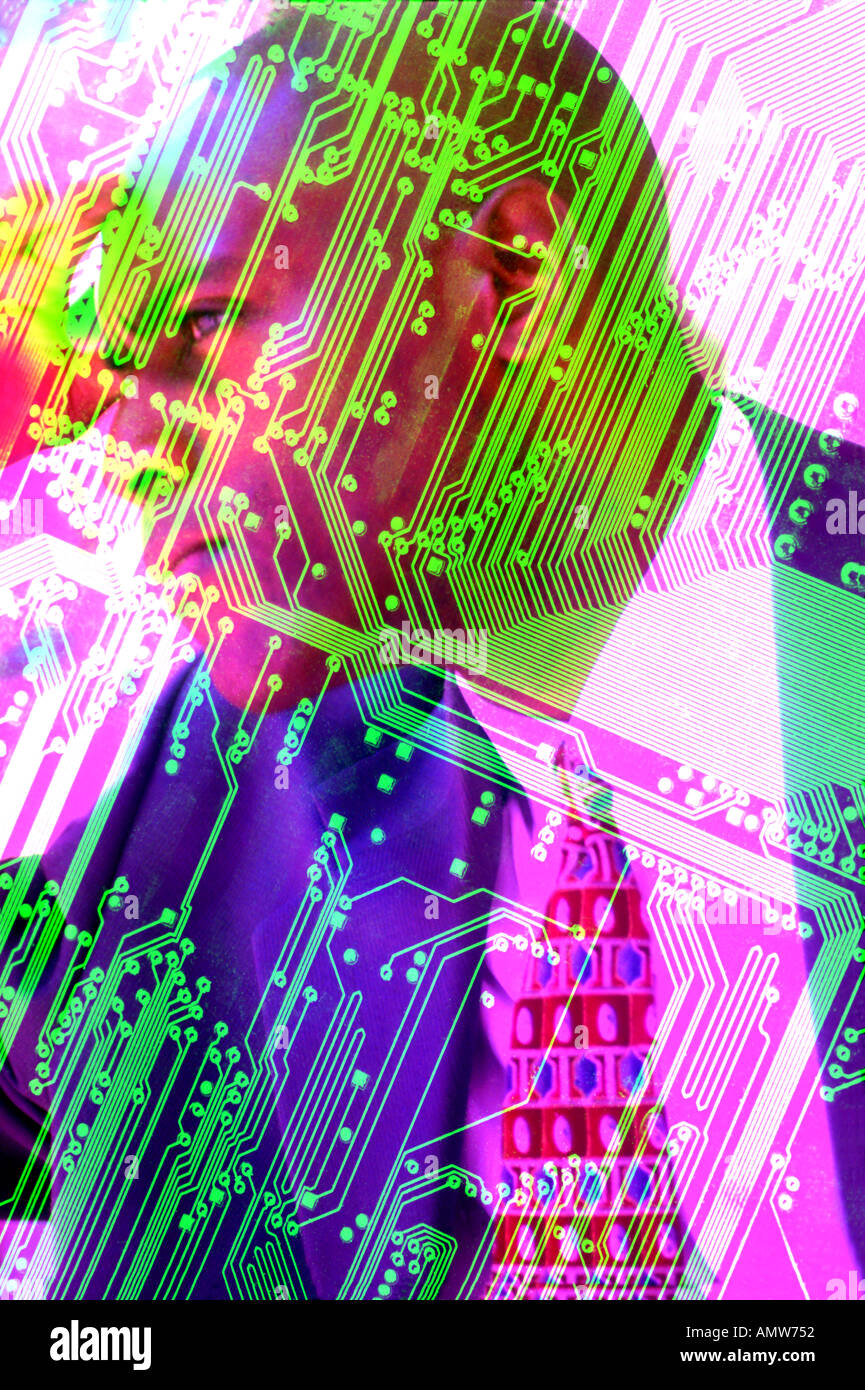 Computer Engineer Stock Photo