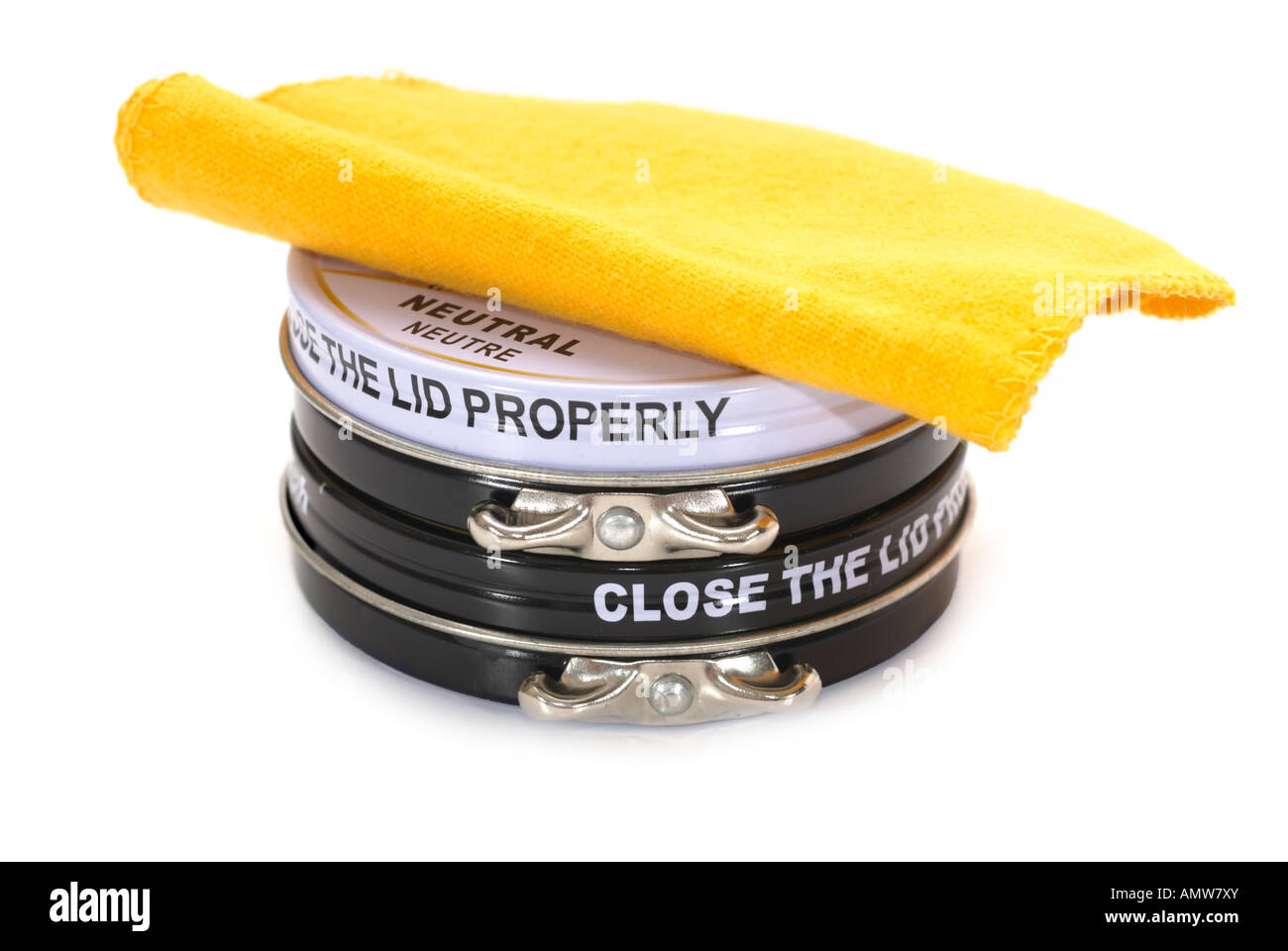 yellow shoe polish