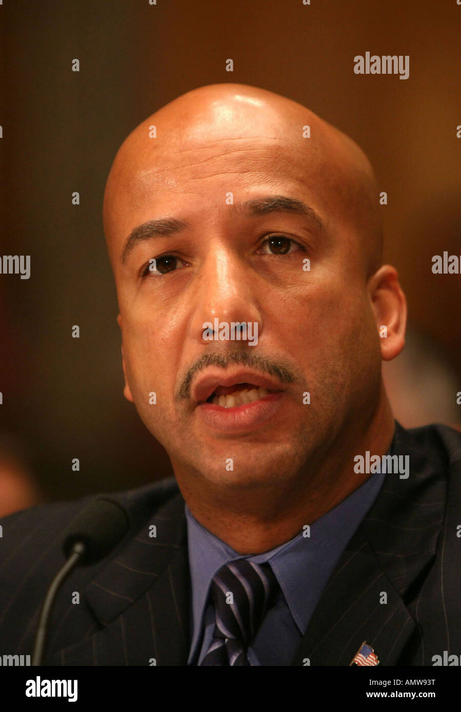Mayor of New Orleans, LA Ray Nagin testifies before the Senate Homeland