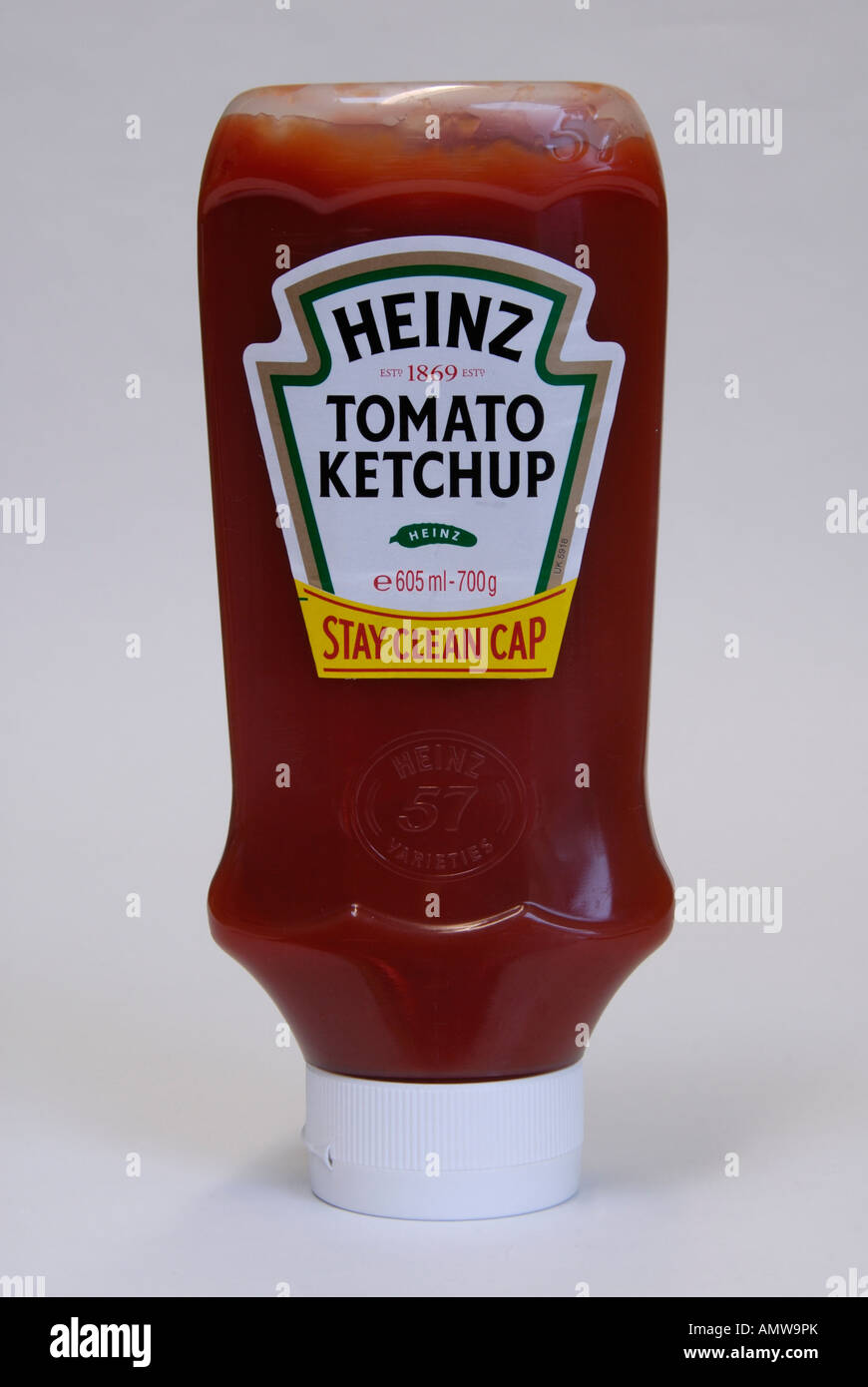 Plastic Heinz tomato ketchup bottle Stock Photo Alamy