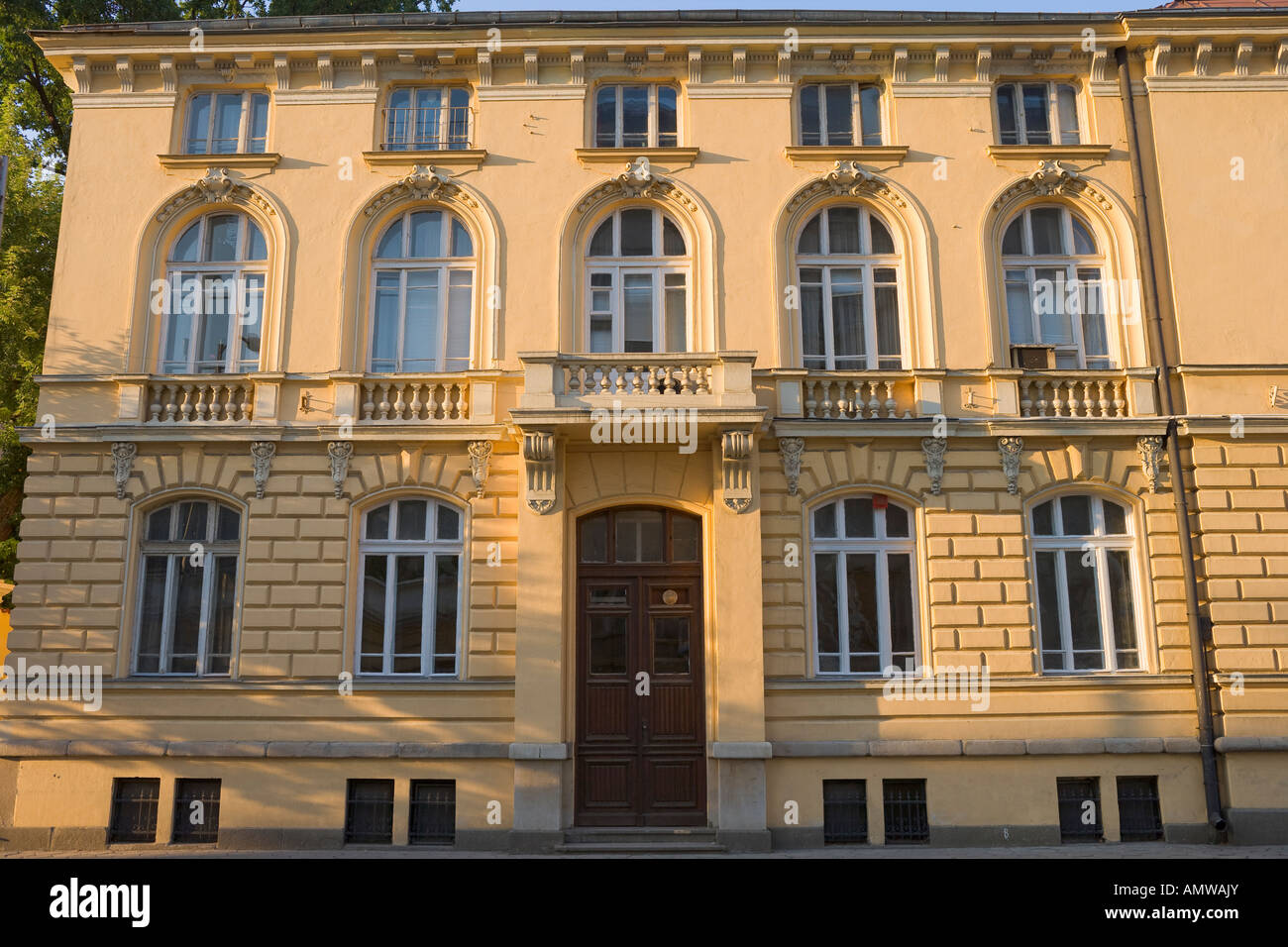 The Bulgarian Academy of Sciences building Sofia Bulgaria Stock Photo