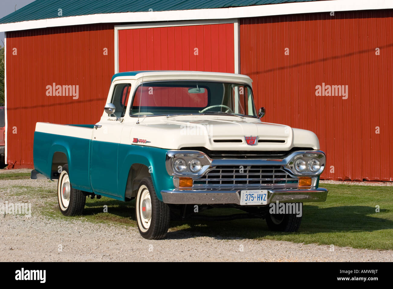 1960 Ford F 100 Pickup Truck Stock Photo 15342095 Alamy