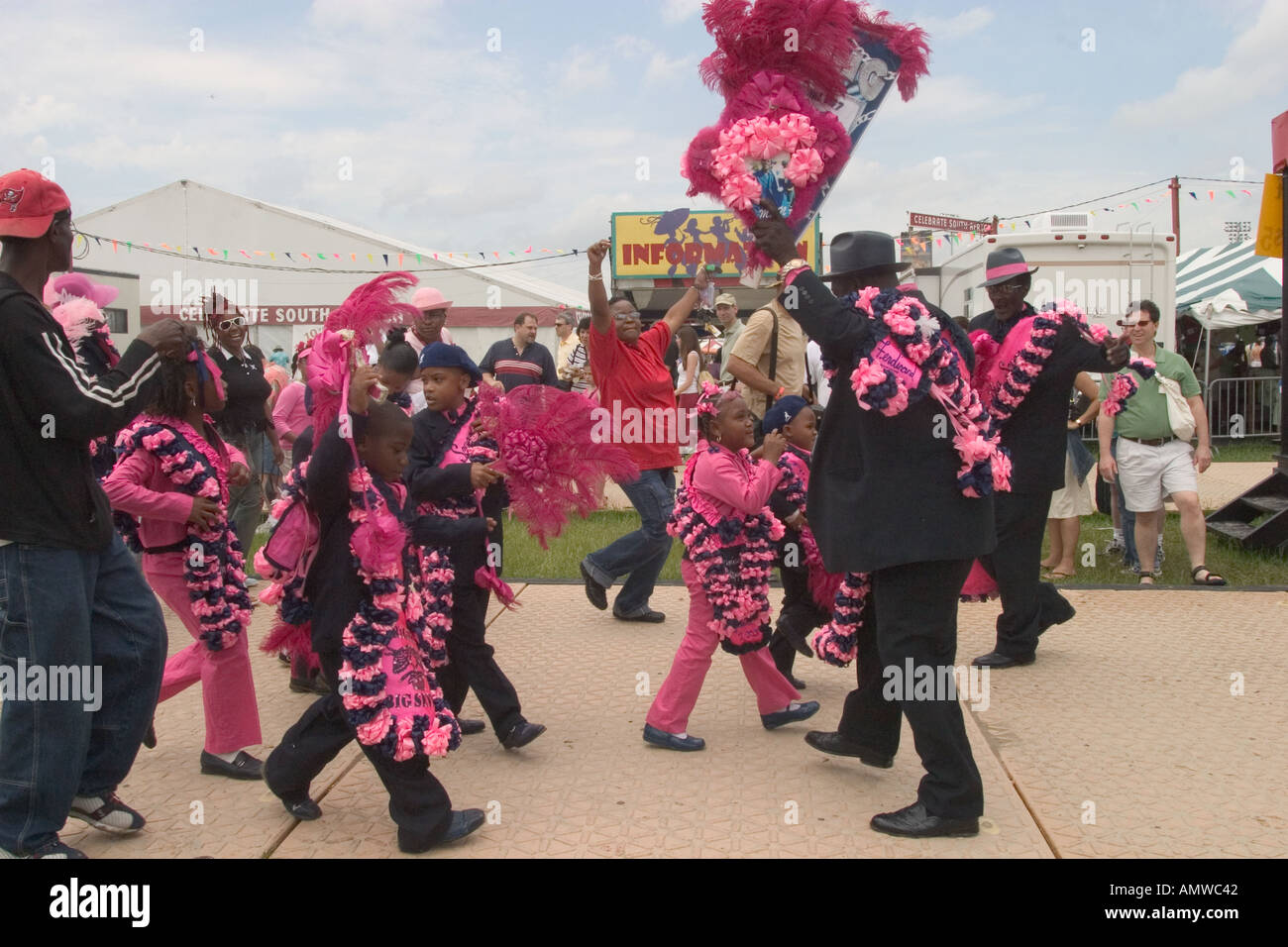 The Prince of Wales Social Aid and Pleasure Club parade at the 2004 New