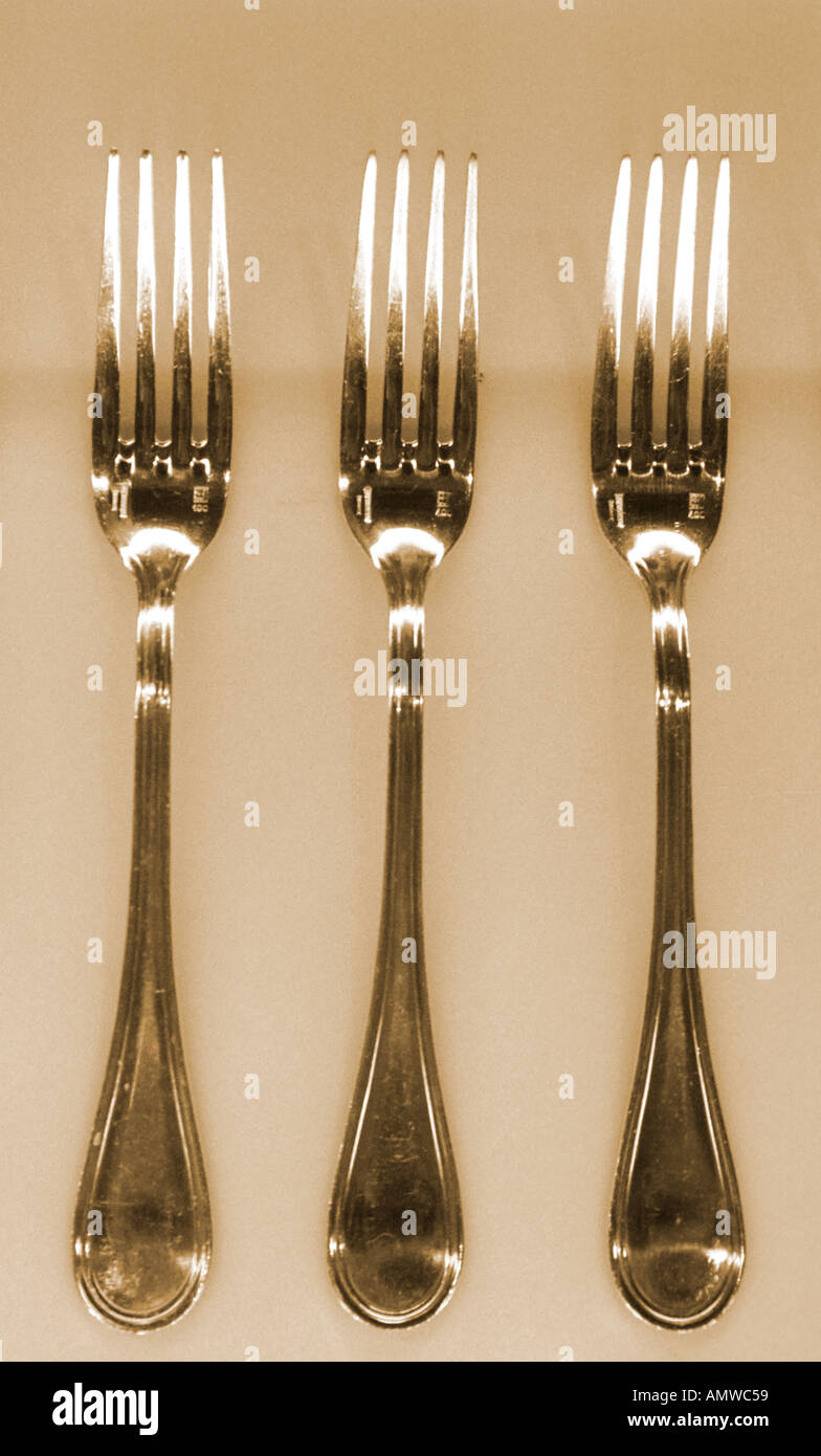 Same forks hi-res stock photography and images - Alamy