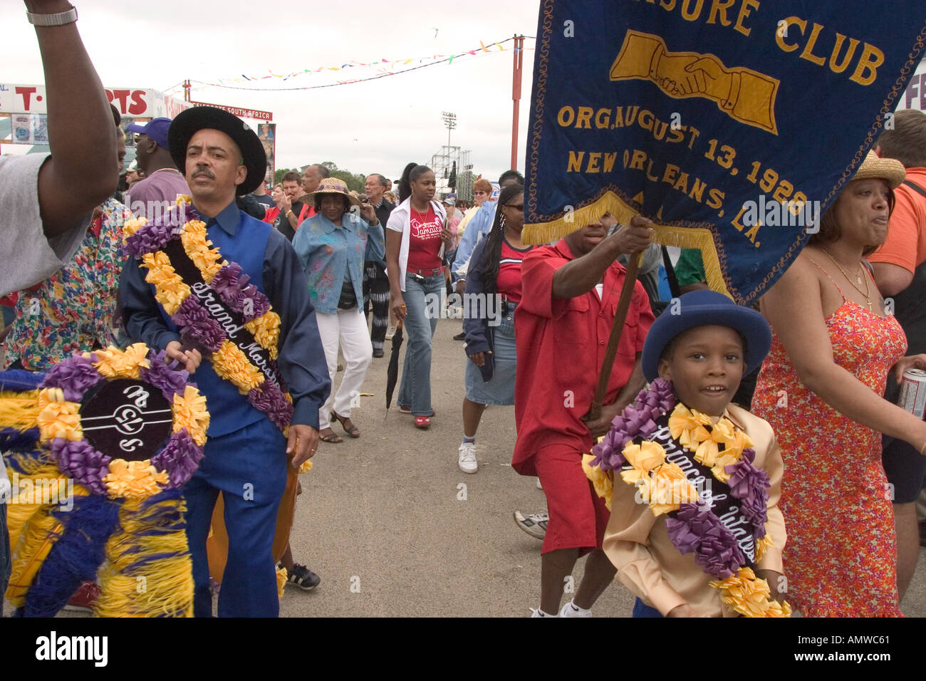 The Prince of Wales Social Aid and Pleasure Club parade at the 2004 New