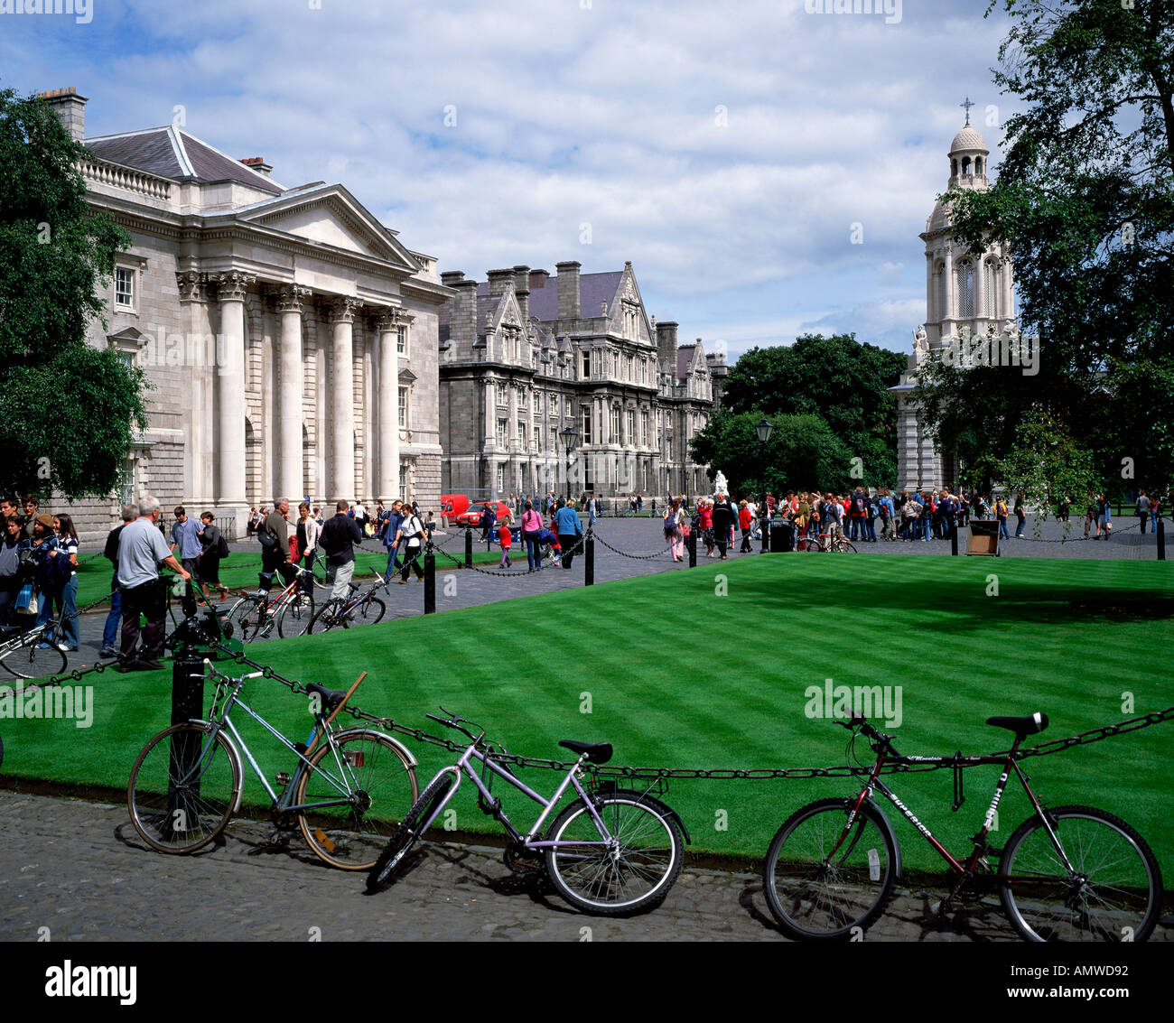 Trinity College Dublin Ireland Stock Photo Alamy