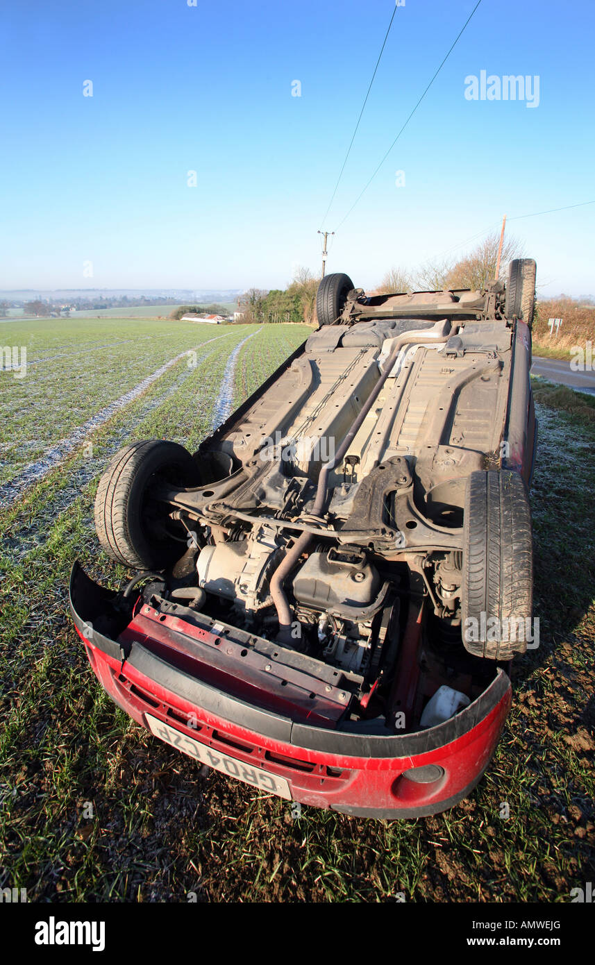 Non fatal car accident hires stock photography and images Alamy