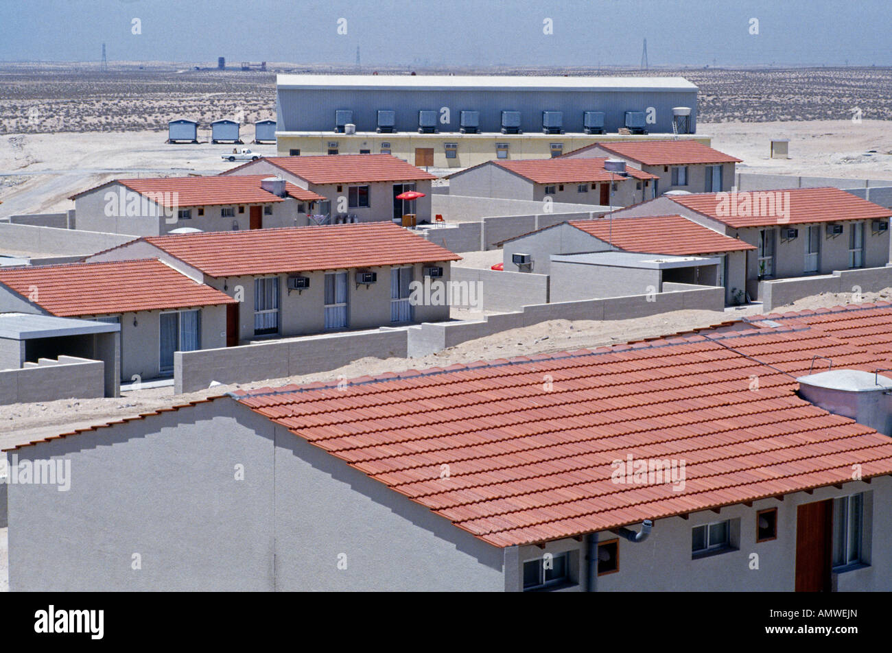Houses Dubai UAE Stock Photo