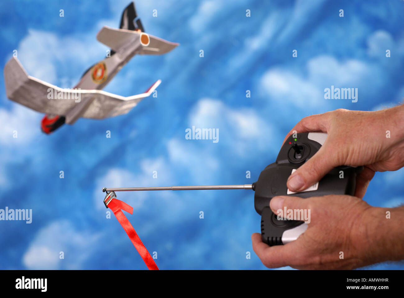 Remote Controlled Model Airplane Stock Photo Alamy