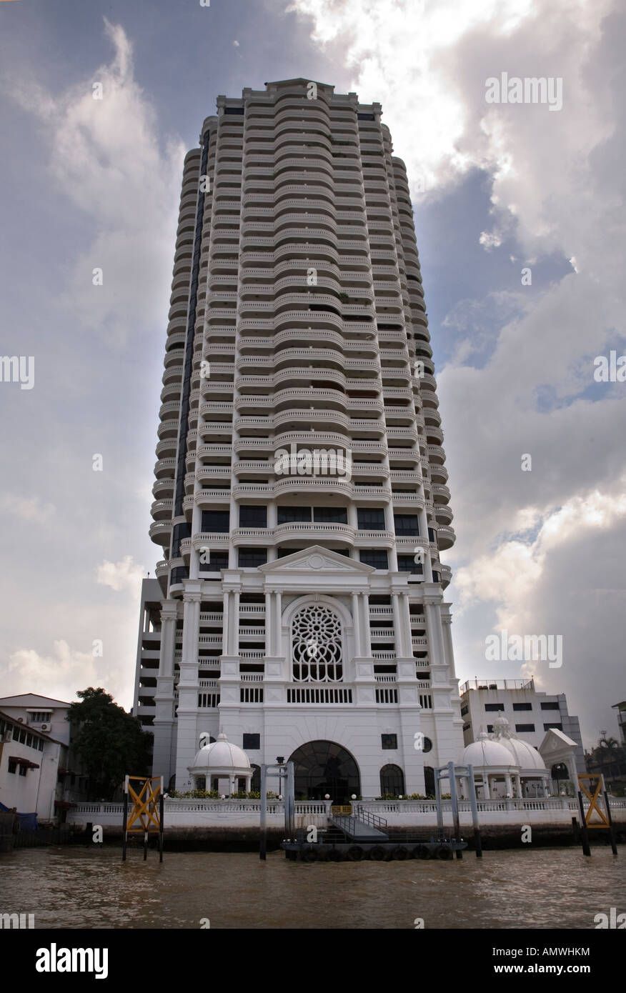 Apartment Block Of Luxury Flats In Bangkok Thailand - 