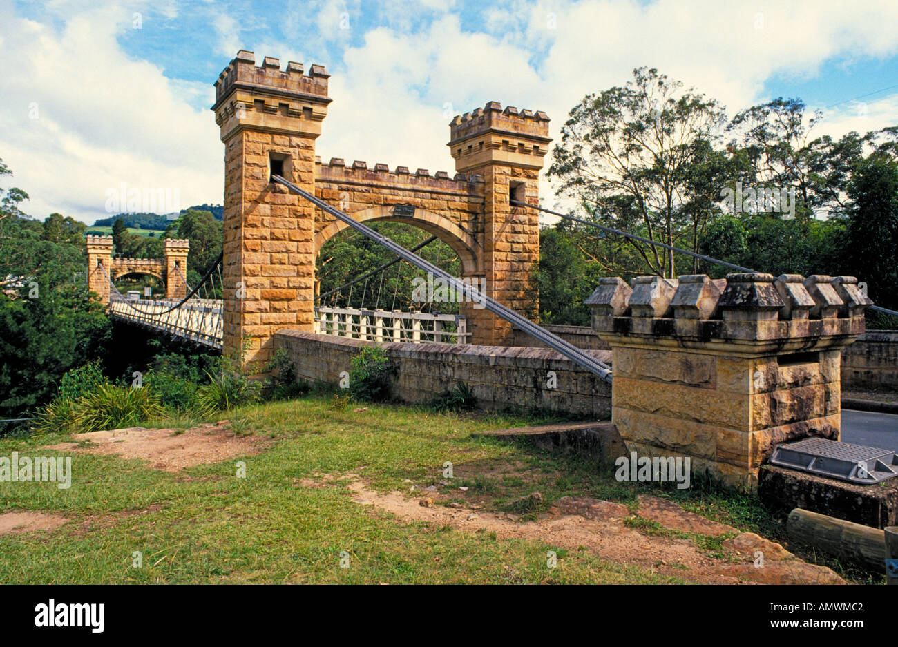 Historic Hampden bridge Kangaroo Valley South Coast, New South Wales