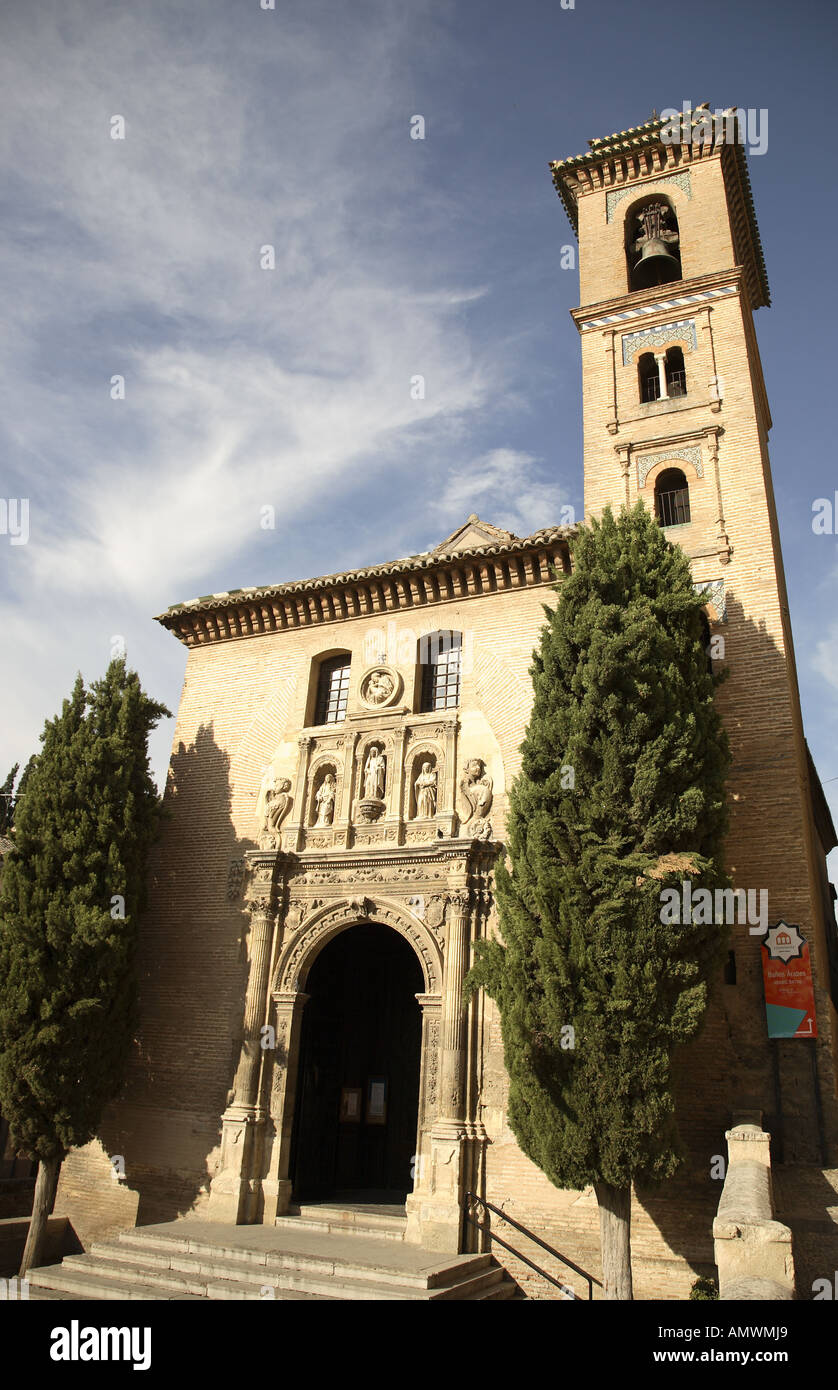 Iglesia de Santa Ana Church, Plaza Santa Ana Square, Granada, Andalusia