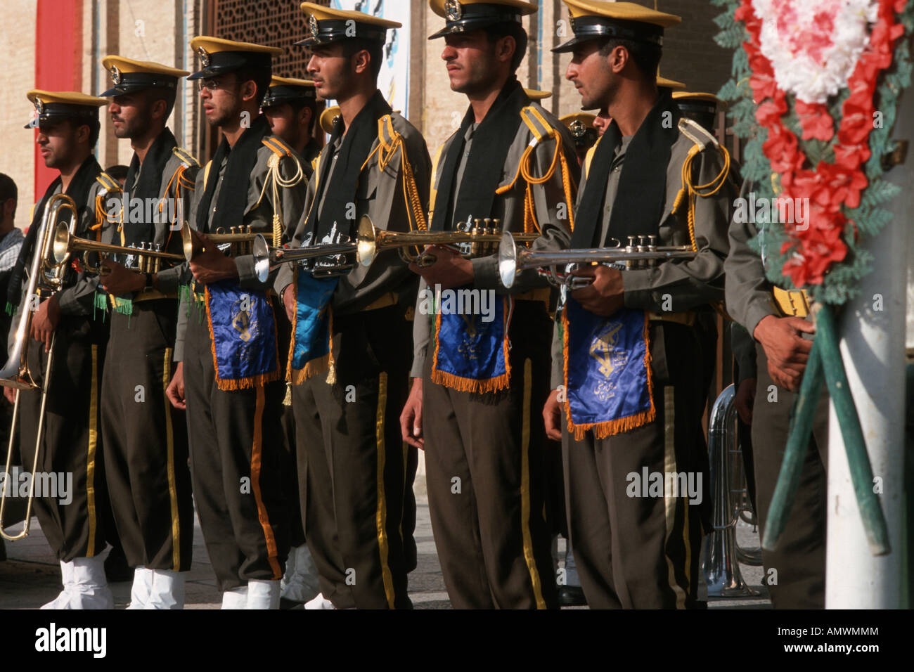 military band, Iran, Isfahan Stock Photo - Alamy