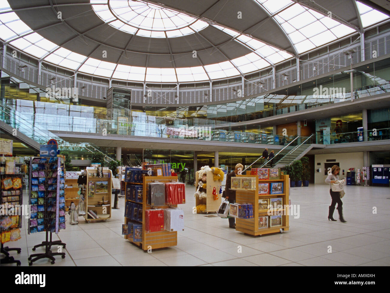 Norwich Millenium public library in The Forum designed by Michael