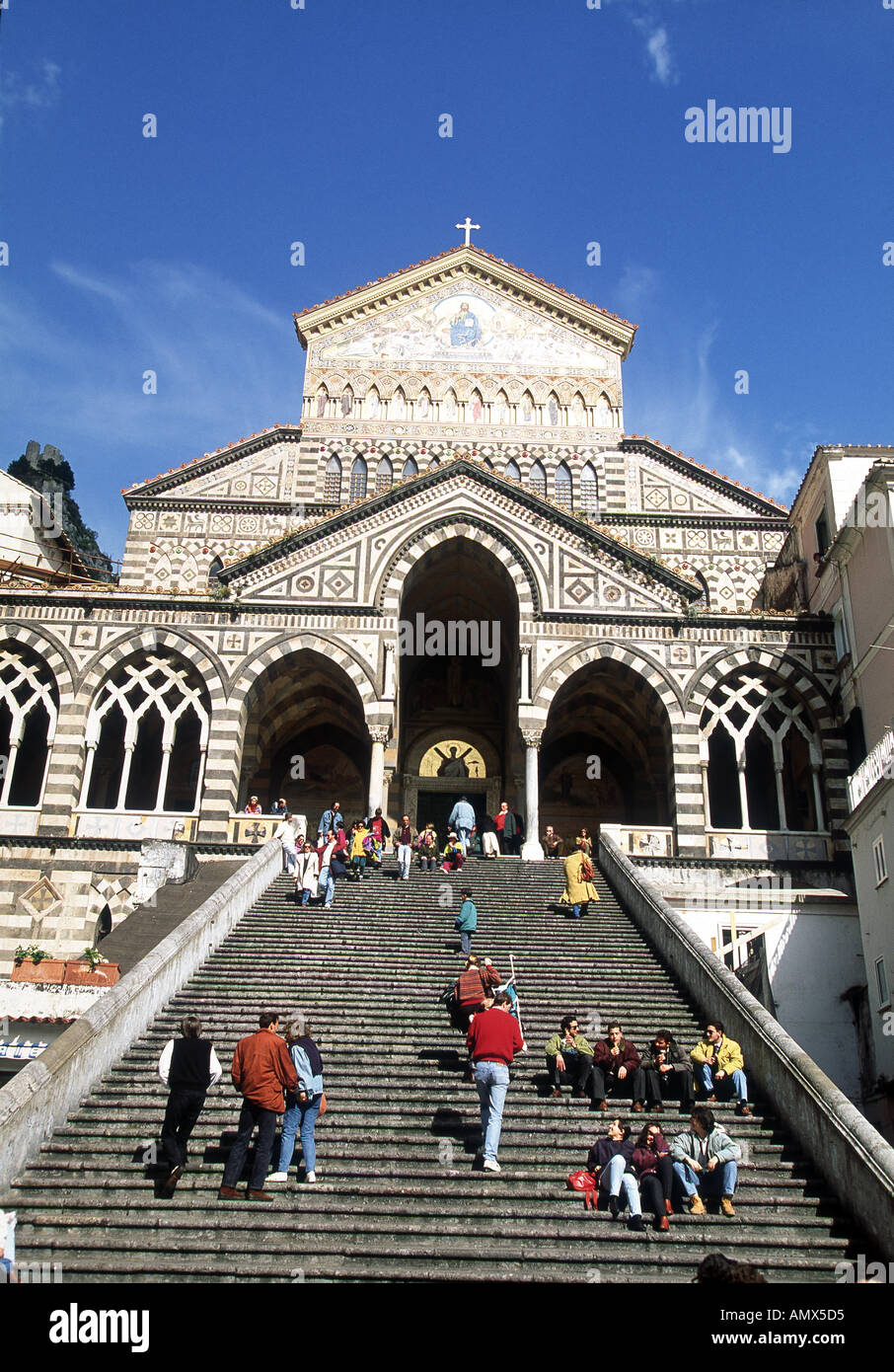 Amalfi Cathedral Stock Photo