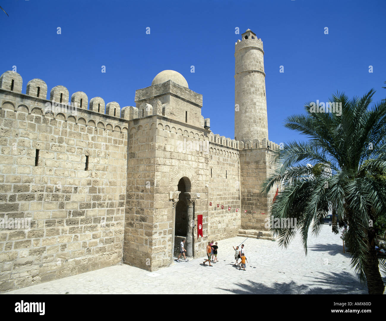 Sousse Medina, Ribat Tower, Day Stock Photo - Alamy