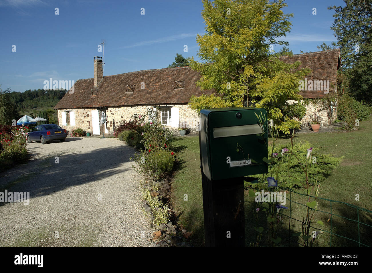Dordogne, Holiday Home Stock Photo