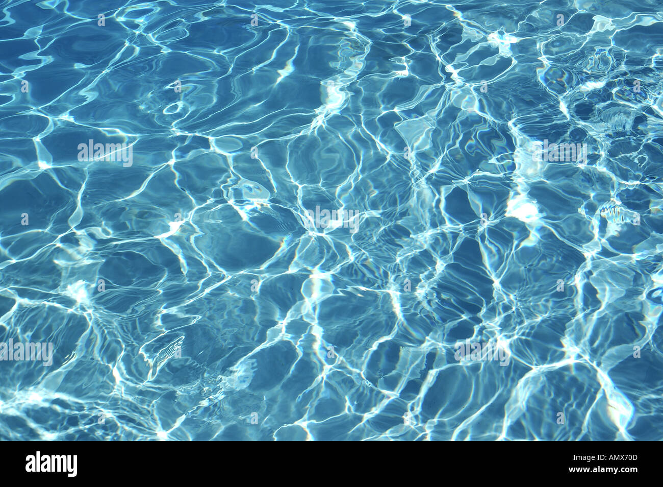 Light Reflected On Water Stock Photo Alamy