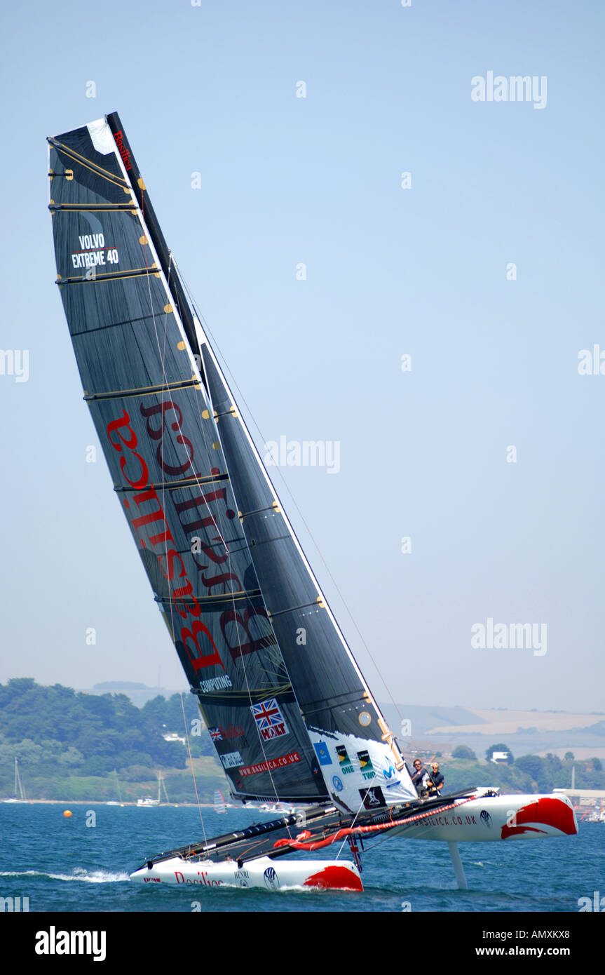 Catamaran, yacht, yachting, sailing, Weymouth and Portland Sailing