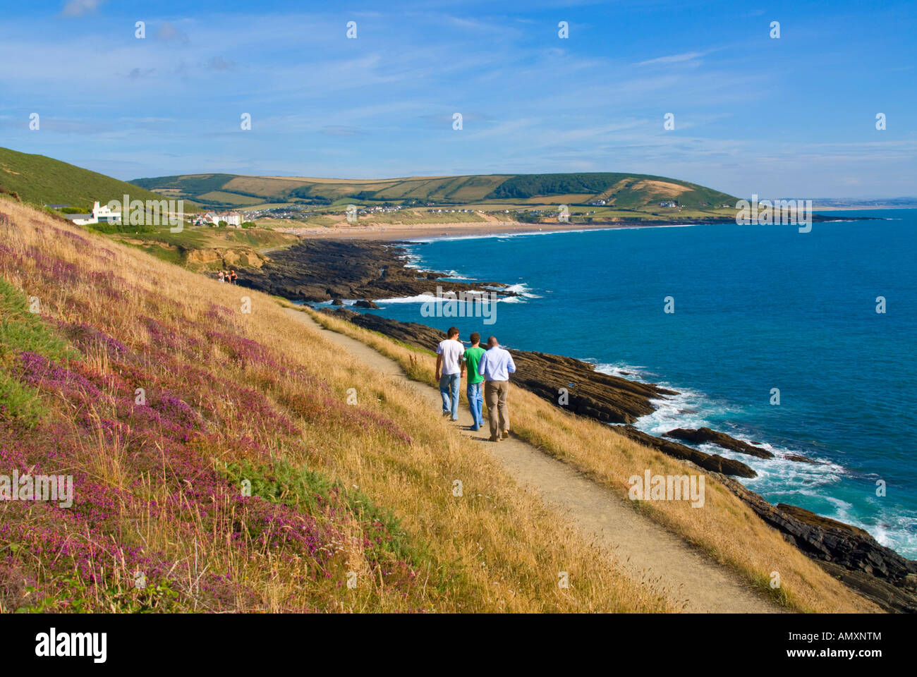 Mountains at bayside Barnstaple Devon England Stock Photo - Alamy