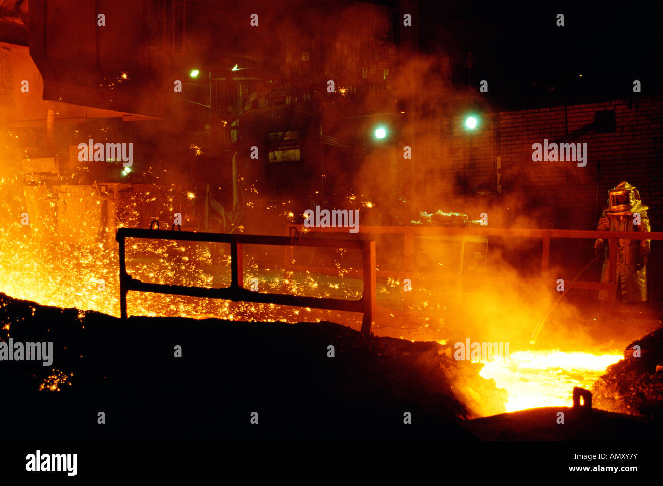 Blast furnace steel molten hires stock photography and images Alamy
