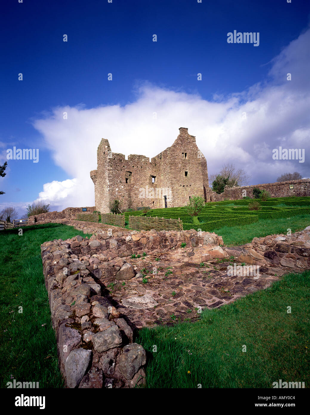 Tully Castle Co Fermanagh Northern Ireland Stock Photo