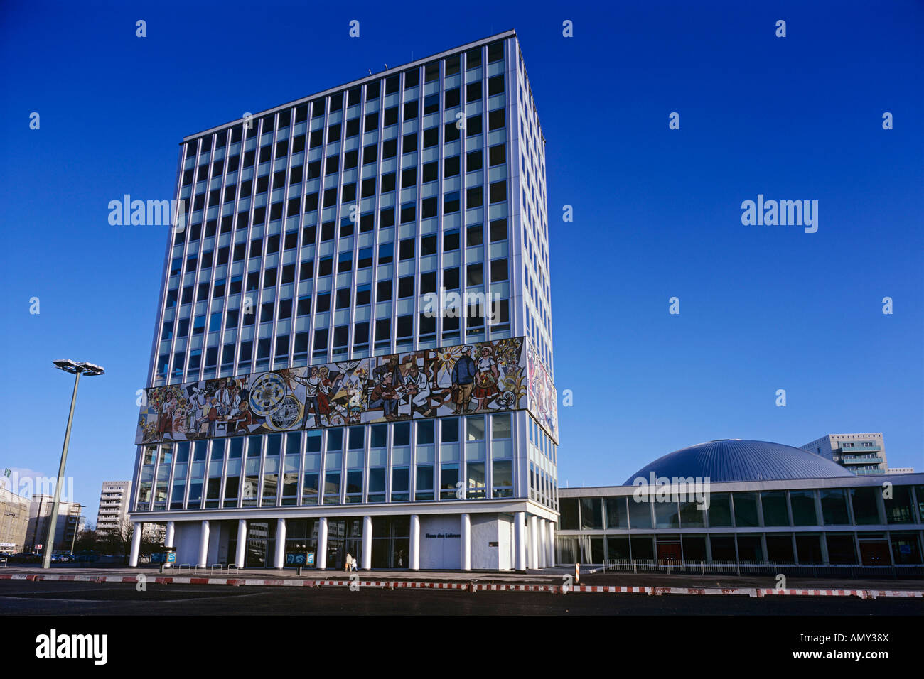 Facade Of Government Building Haus Des Lehrers Kongresshalle