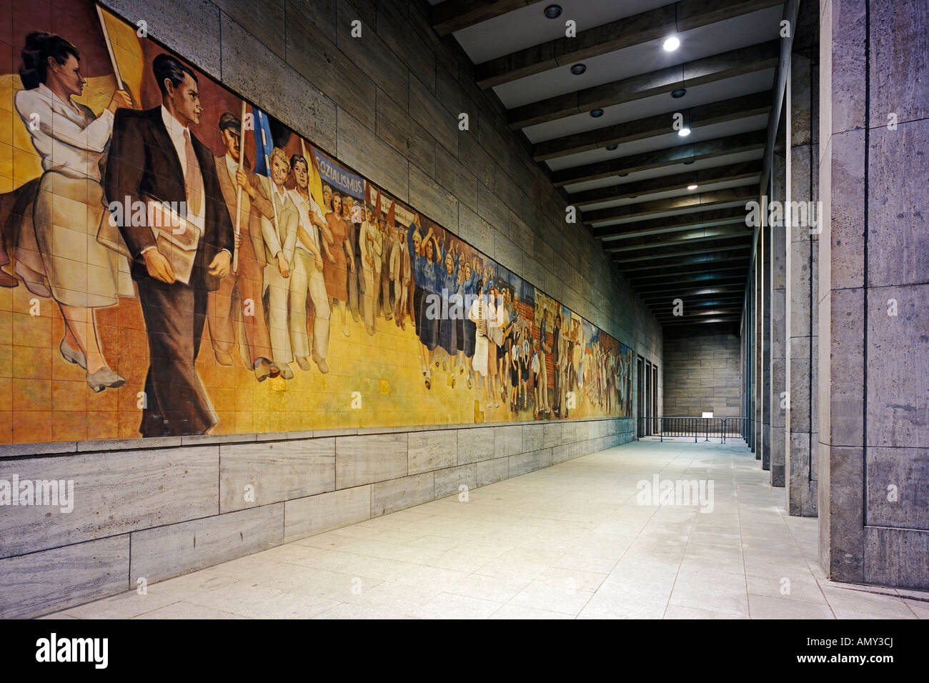 Astronaut mural in Kreuzberg by Victor Ash