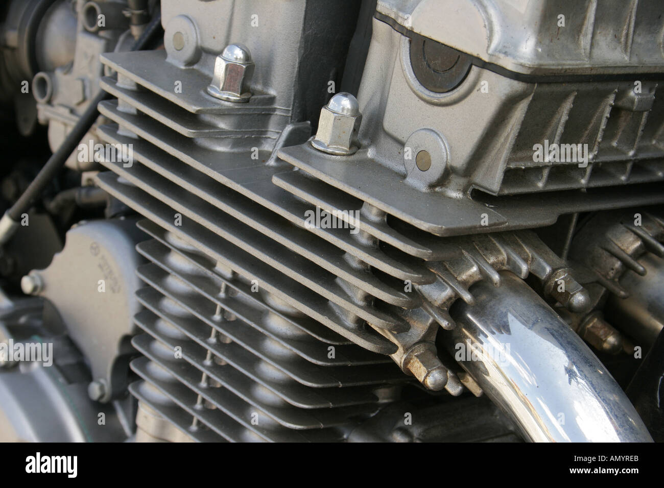 Part a scooter engine Stock Photo Alamy