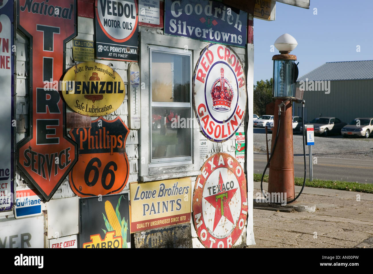 Highway kansas gas station hires stock photography and images Alamy