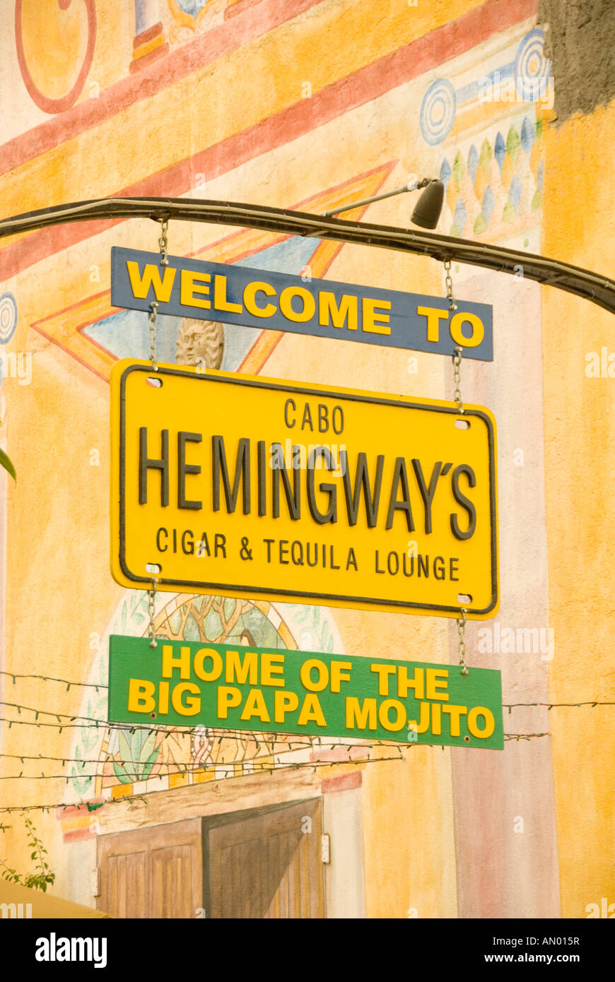 Mexico Baja California Cabo San lucas Hemingway's Cigar &Tequila Lounge