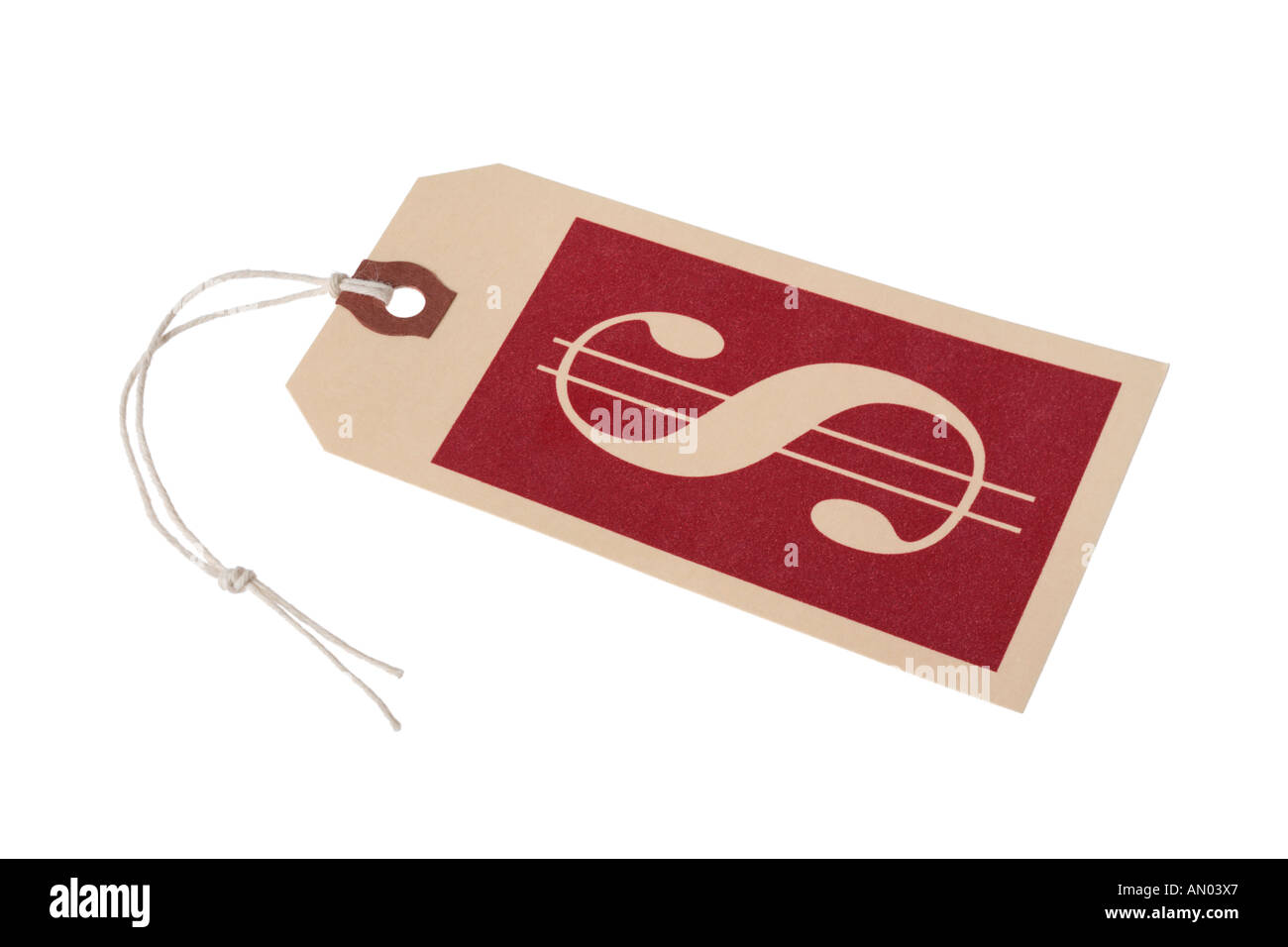 Dollar Symbol Tag Stock Photo Alamy