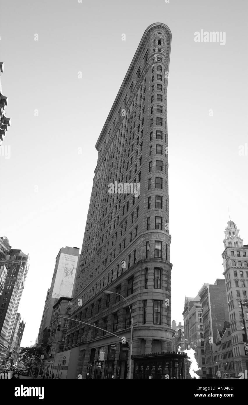 Flat Iron Building Stock Photo Alamy