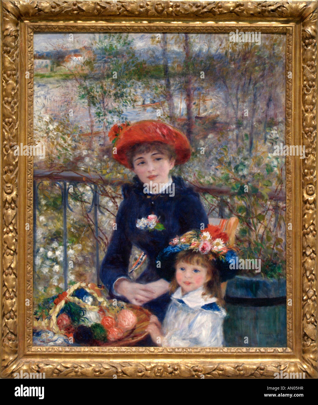 Pierre-Auguste Renoir / 'Two Sisters (On the Terrace)', 1881, Oil