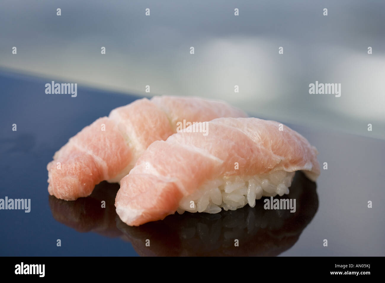 Fatty tuna sushi Stock Photo - Alamy