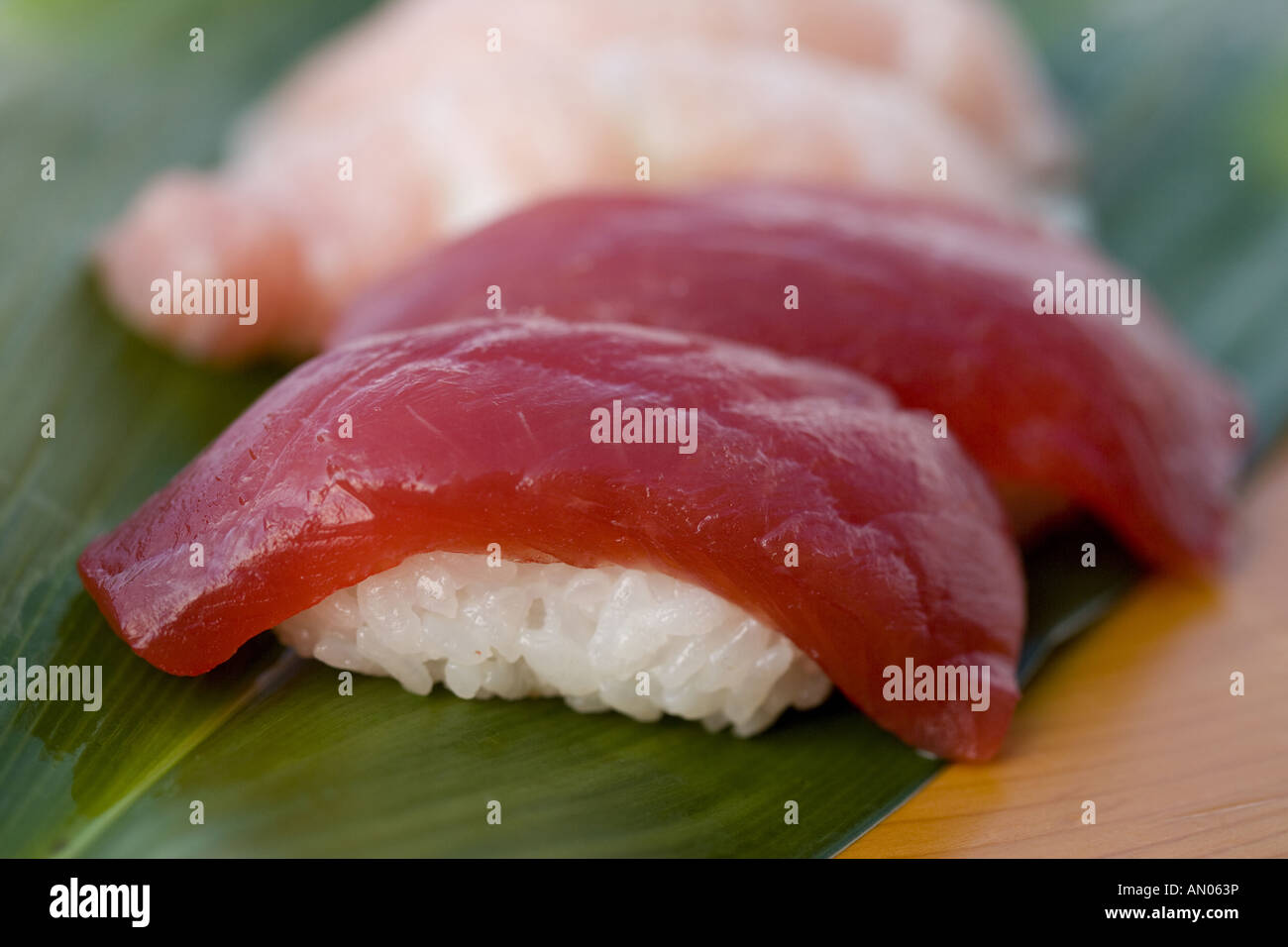 Fatty tuna sushi Stock Photo Alamy Fatty tuna sushi Stock Photo Alamy
