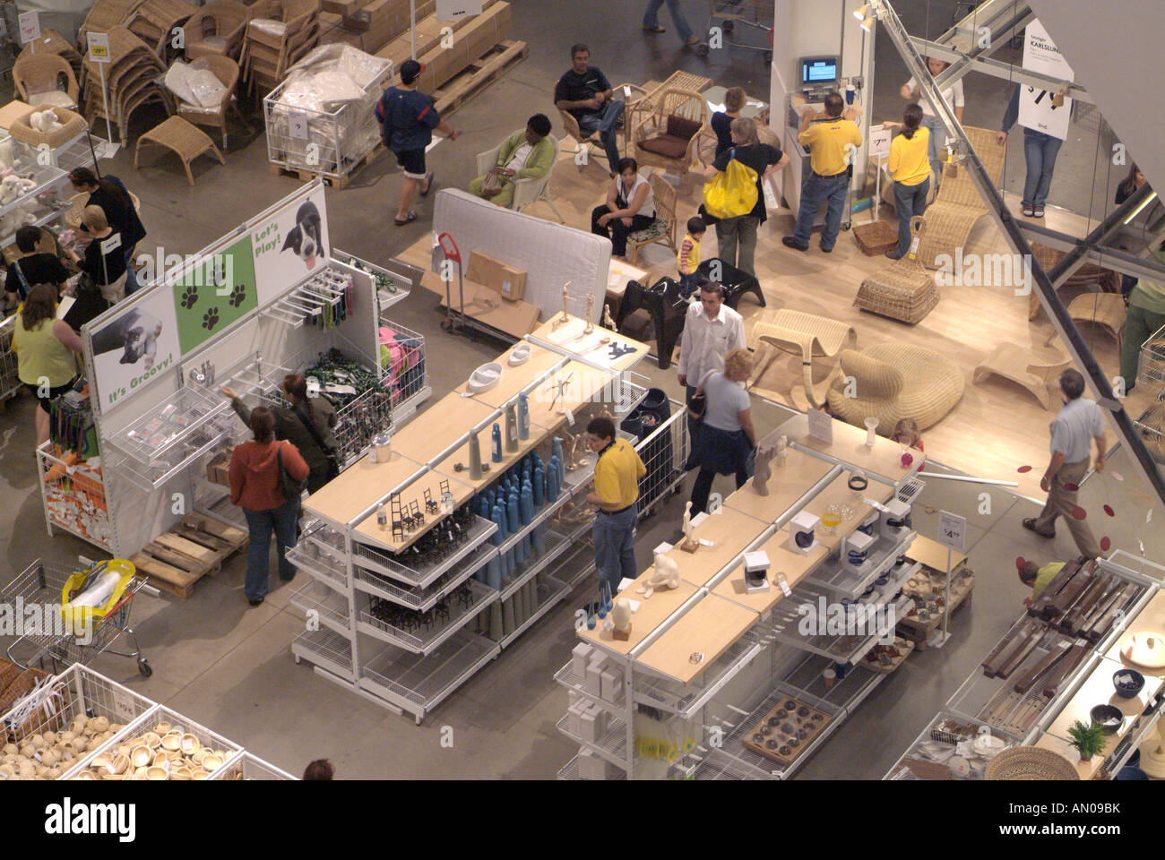 Swedish department store, Ikea, in Chicagoland area Stock Photo Alamy