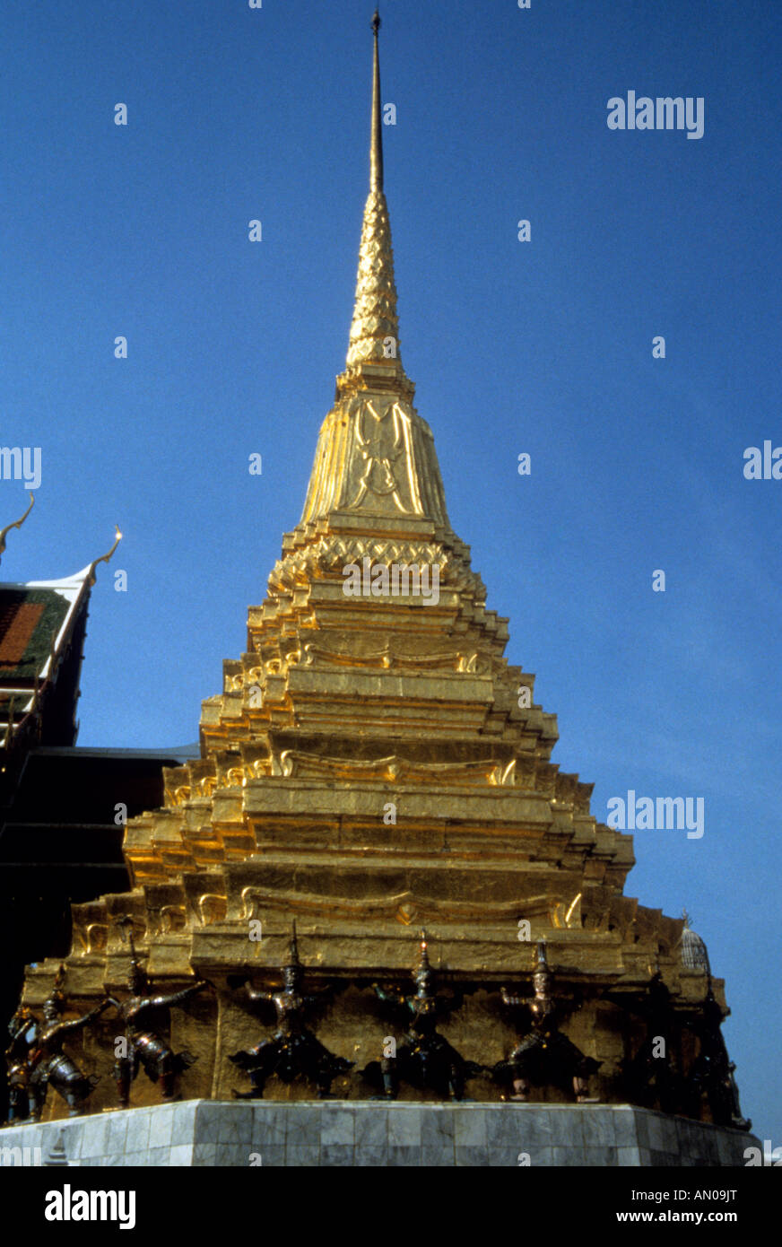 Thailand Bangkok Grand Royal Palace Stock Photo