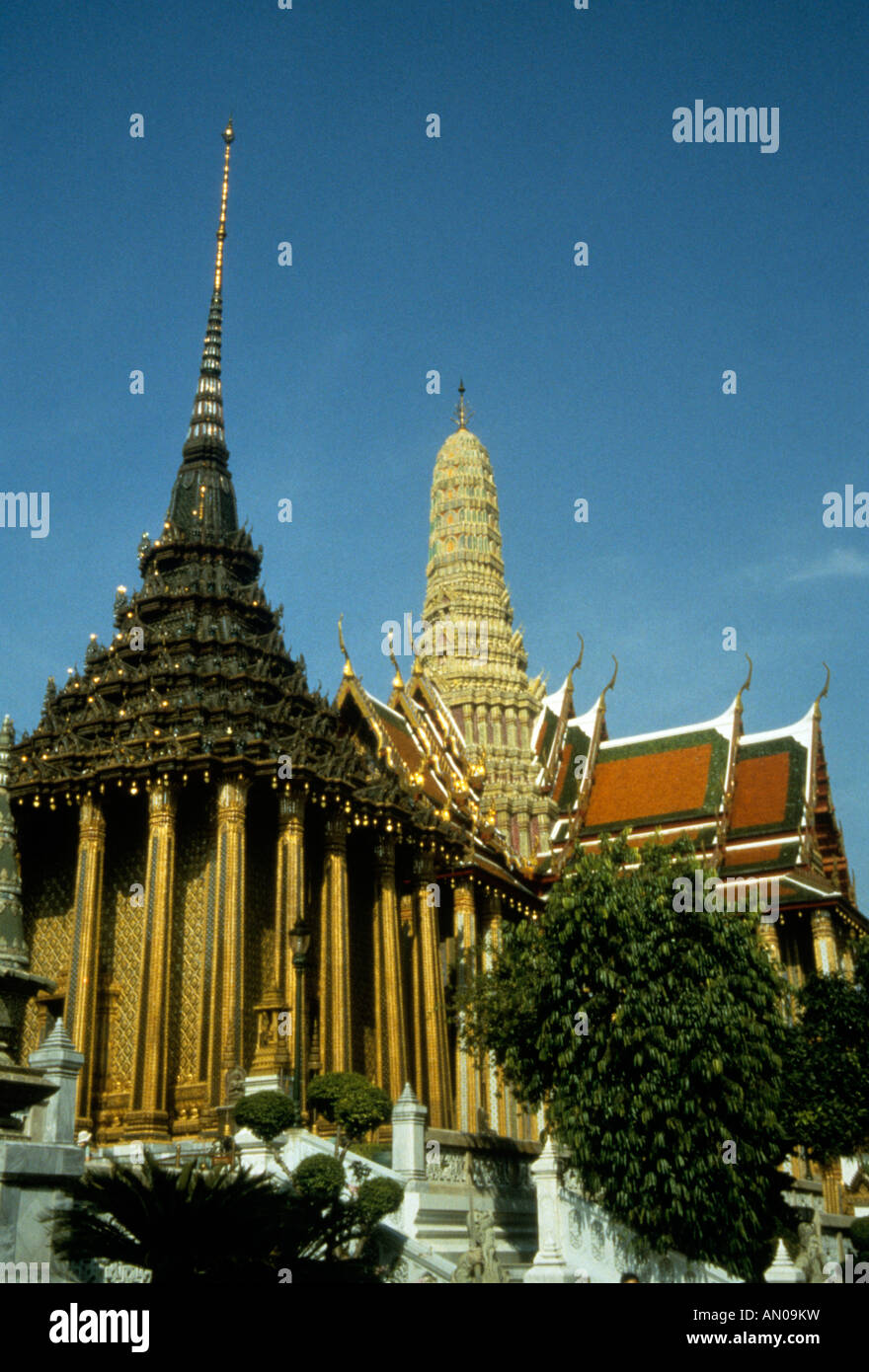 Thailand Bangkok Grand Royal Palace Stock Photo
