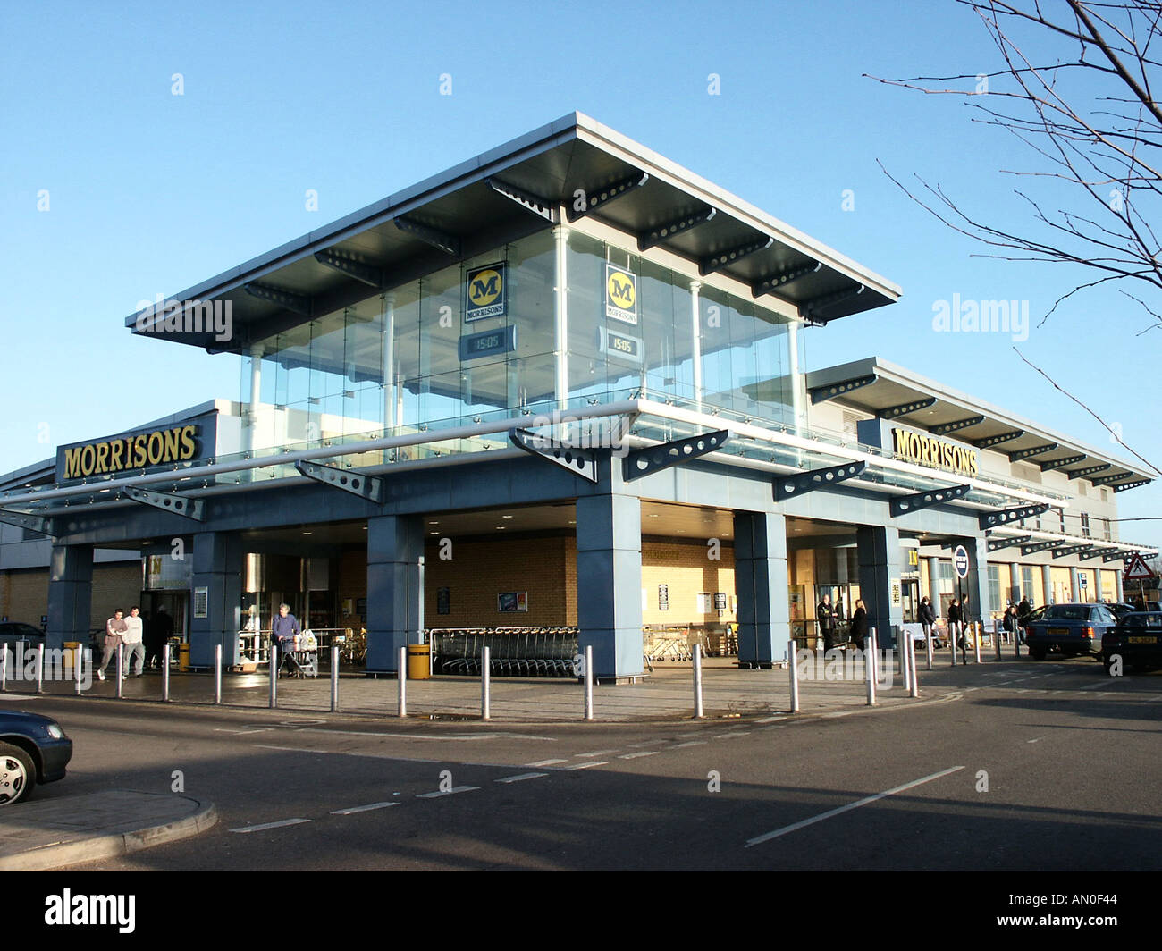 Morrisons Supermarket Riverside Norwich Norfolk Stock Photo Alamy